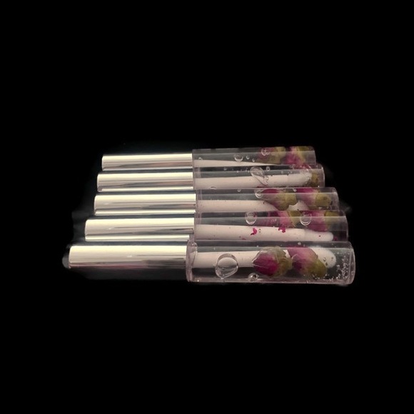 Lipglosses with wand 10ML with real roes buds … - Picture 8 of 9